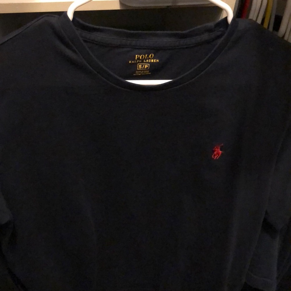 Size small navy blue polo like new